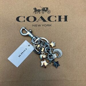 Coach Star Cluster Bag Charm